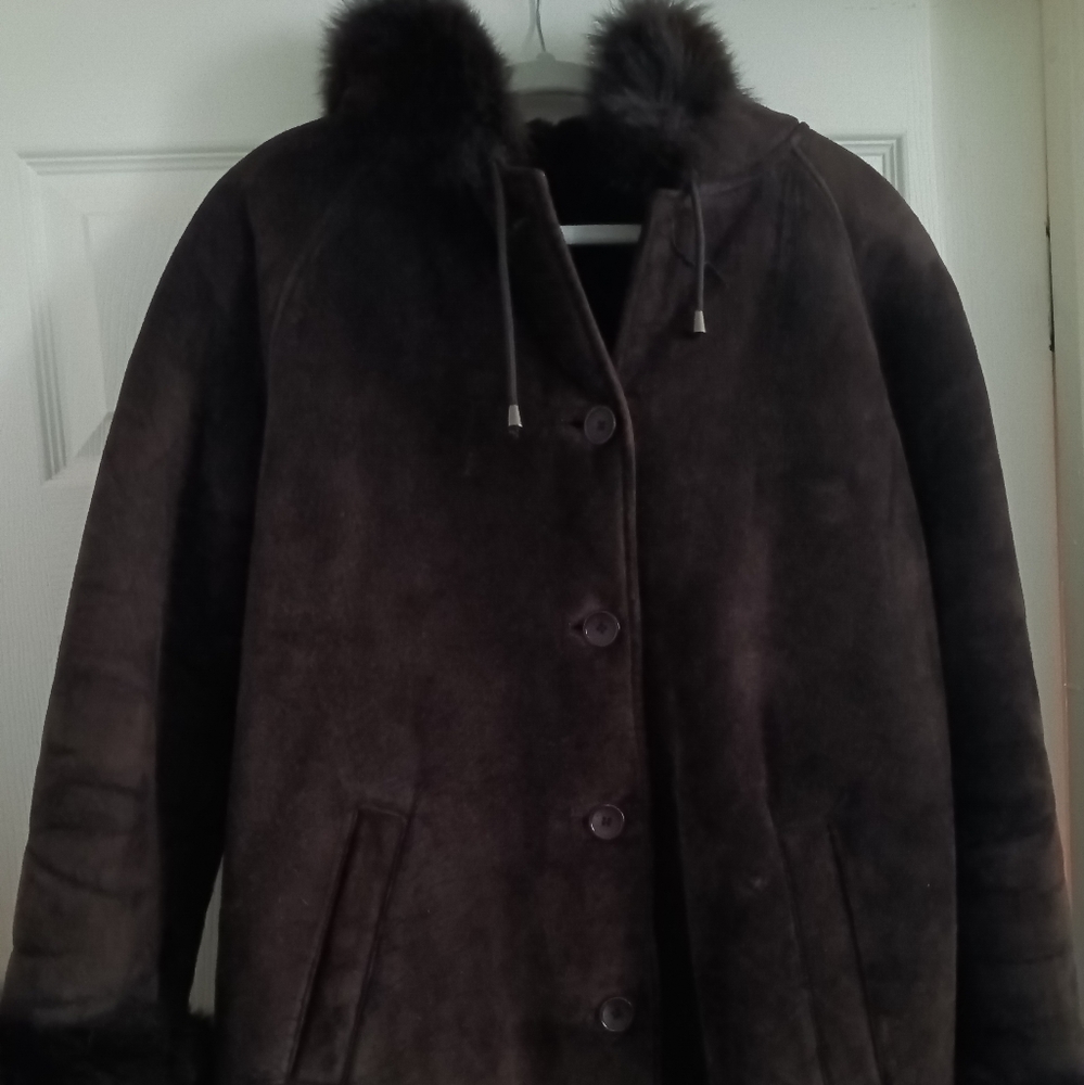 Knoles & Carter genuine leather coat